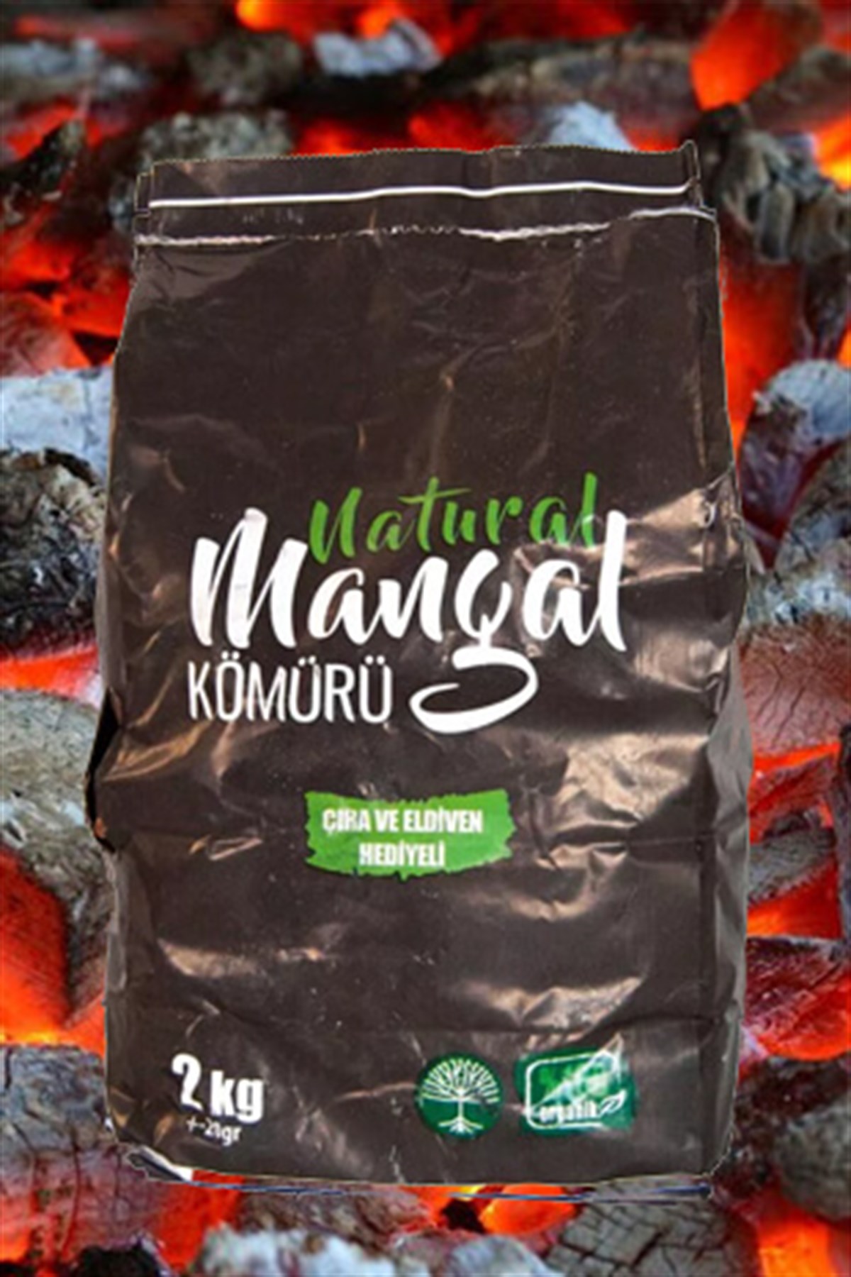 Leva Mangal Barbekü Kömürü Naturel 2 kg